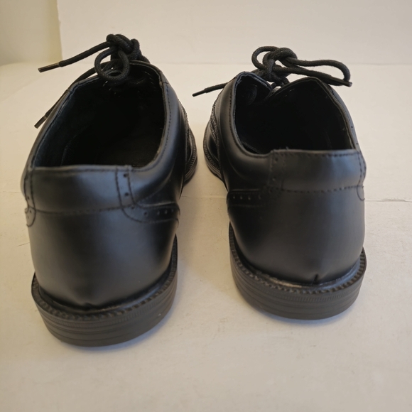 Hush Puppies Professionals Men's Wing Tip Oxford Black Lace up Shoes Size 10.5 - Picture 8 of 16